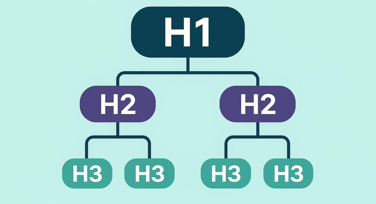 Header Hierarchy (H1, H2, H3)