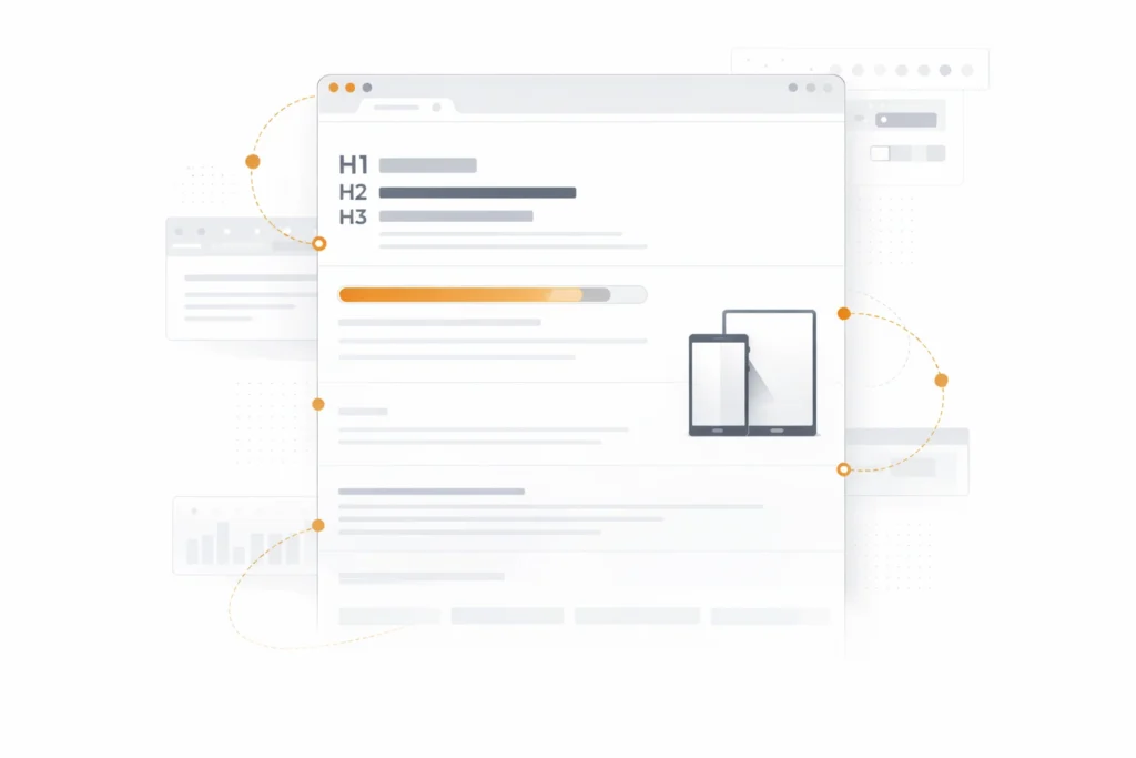 sinple page website seo