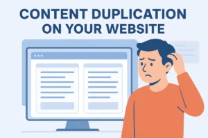 why is having duplicate content an issue for seo