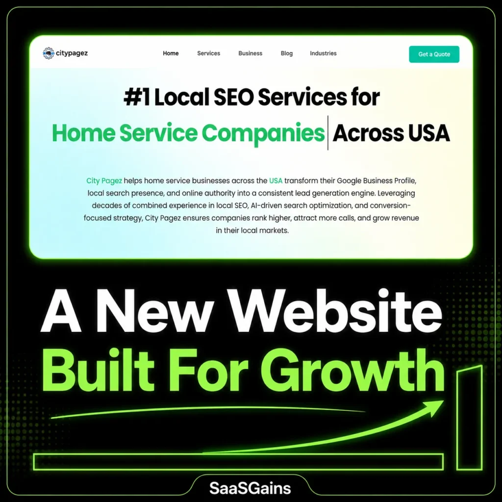 A New Website Built For Growth