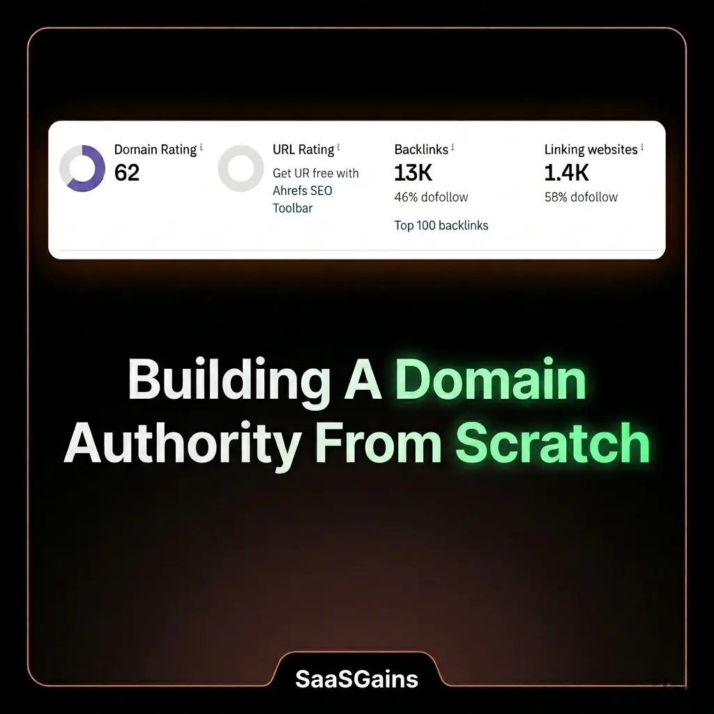 Building A Domain Authority From Scratch