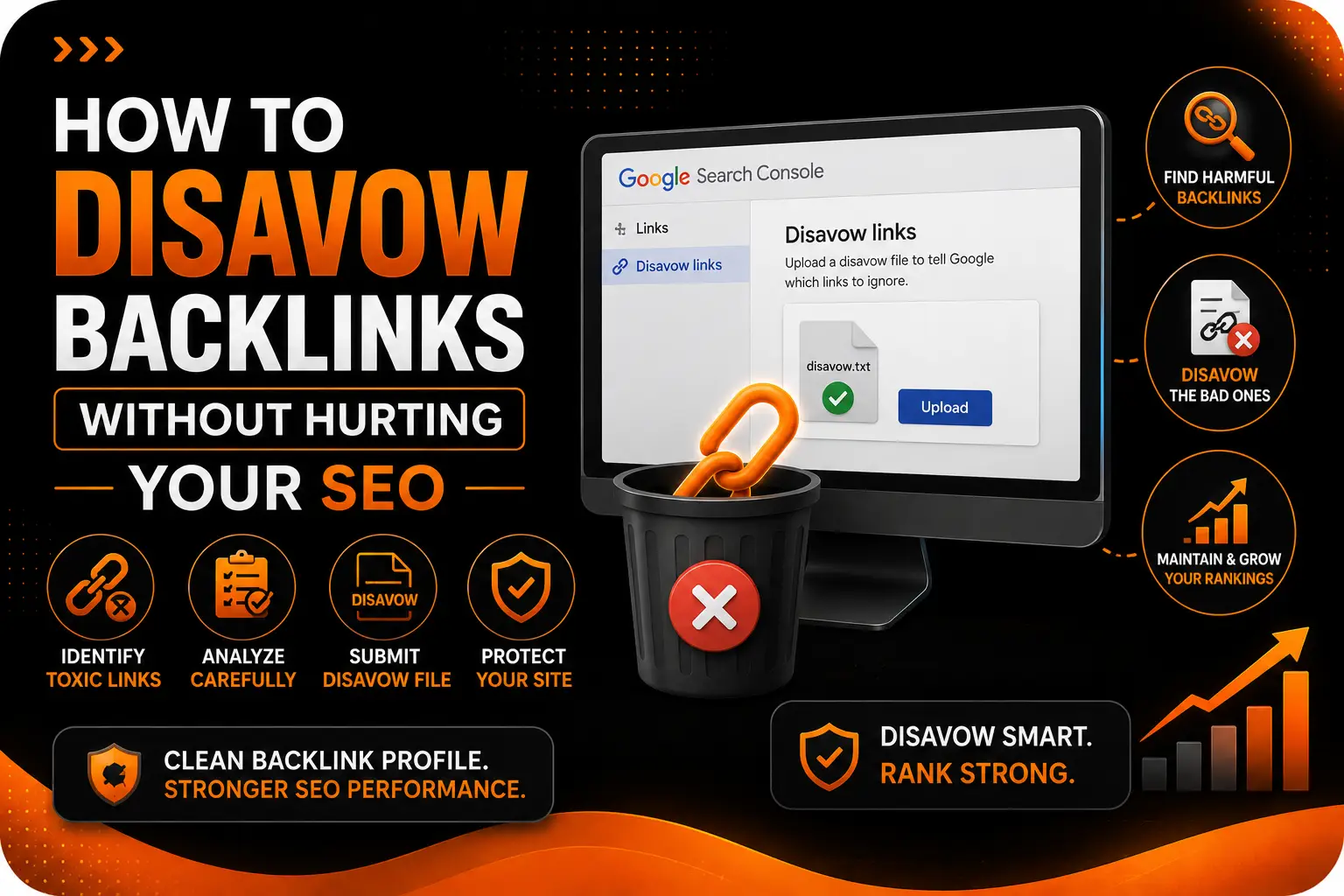 Disavow Backlinks