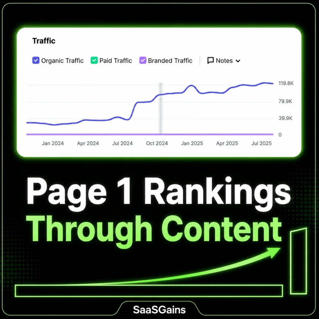 Page 1 Rankings Through Content