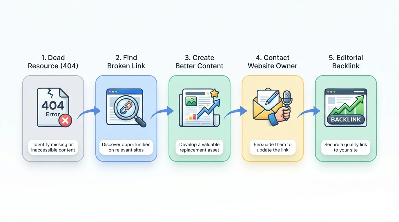 What Broken Link Building Actually Involves