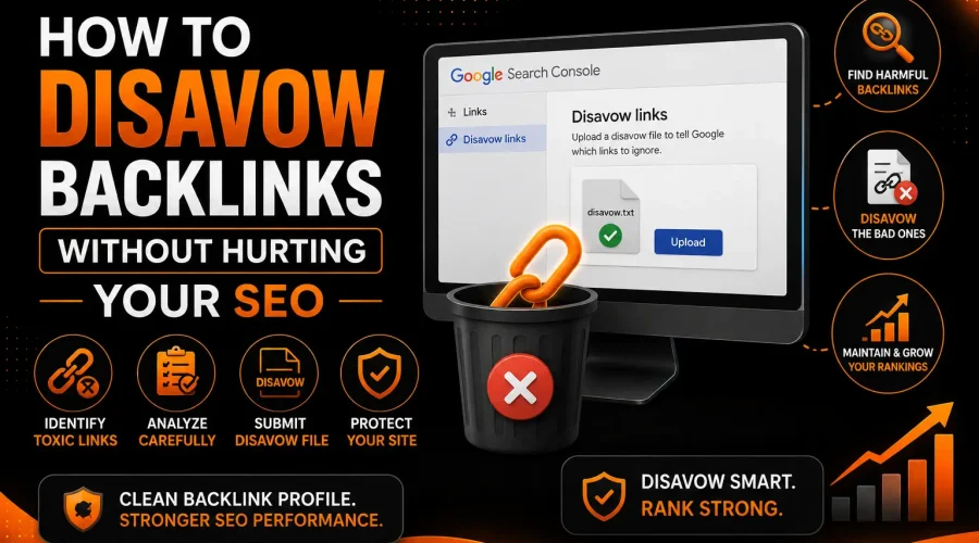 Disavow Backlinks