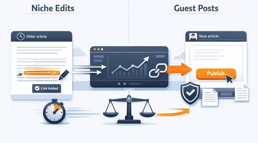 Niche Edits vs Guest Post
